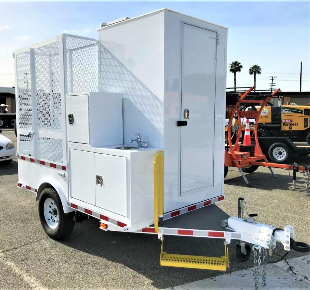 Portable Toilet Trailers Portable Trailer Products, Inc.