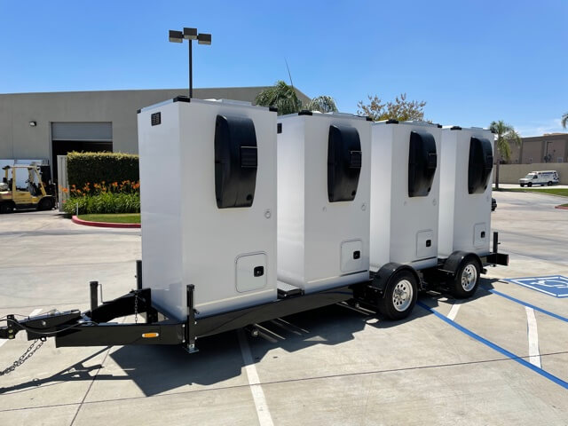 Luxury Portable trailer rentals