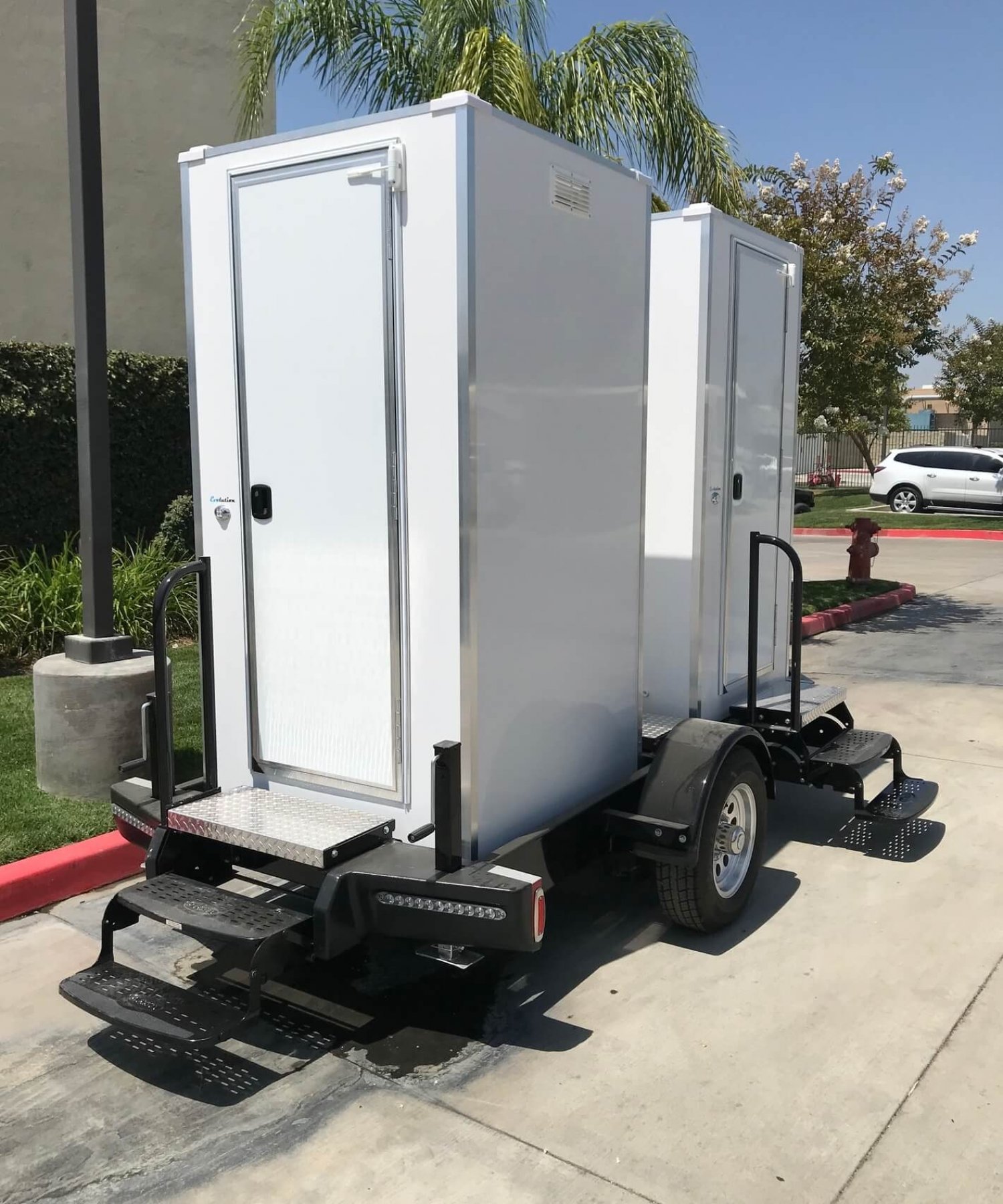 Portable Toilet Trailers | Portable Trailer Products, Inc.